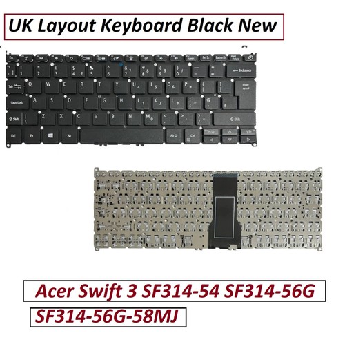 Laptop keyboard black - laptop, for