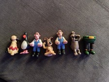 Bundle Of Wallace And Gromit Figures 1989
