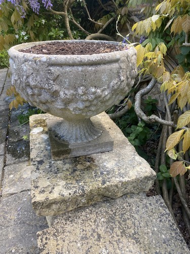 Large weathered stone garden - weathered,