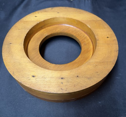 Vintage 1963 wooden hat block - vintage,