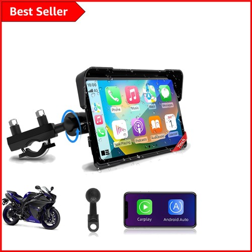 Inch motorcycle sat nav with - 7-inch,