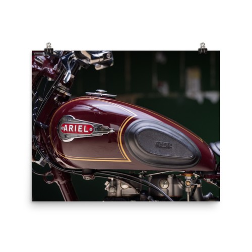 1953 ariel 350 red - 1953,