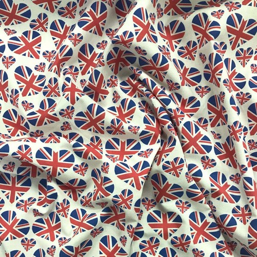 Union jack fabric - union, 100%