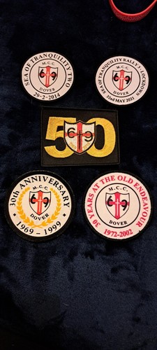 Patch set motorcycle club - set,