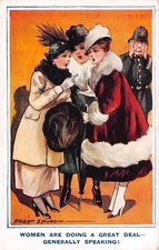 POSTCARD  COMIC WOMEN ARE