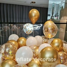 10-50 CHROME BALLOONS METALLIC