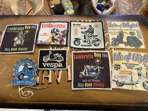 Vintage scooter motorcycle - vintage,