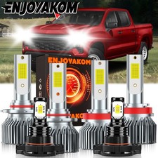 LED Headlights Hi/Low Beam+Fog