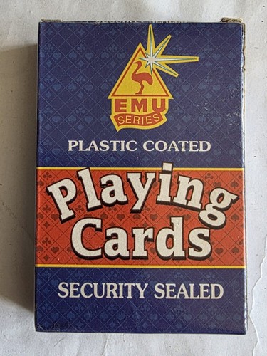 Playing cards vintage emu - playing,