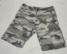 Bench Destroy Camo Cargo Shorts 34” Very Good Condition.