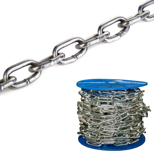 Galvanised steel chain heavy - chain,
