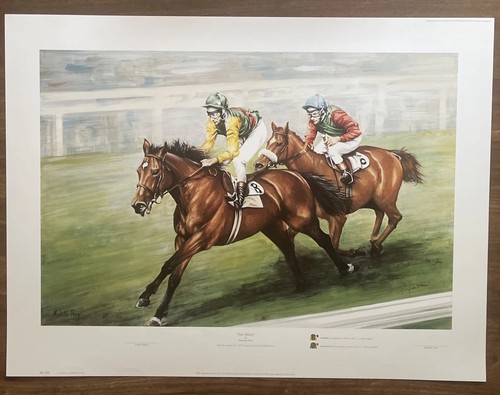 Horse racing print nijinsky - print,