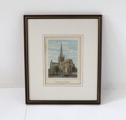 Antique norwich cathedral - norwich,