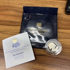 1997 guernsey silver proof - 1997,