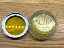 Ø32mm Actina Yellow Push-On/Drop-In Camera Lens Filter Cased + Extra Glass Lens