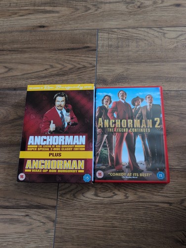 Anchorman 2 dvd - anchorman,