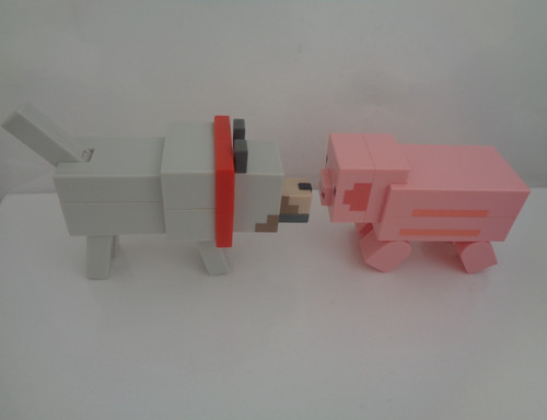 Minecraft wolf tamed dog - wolf,