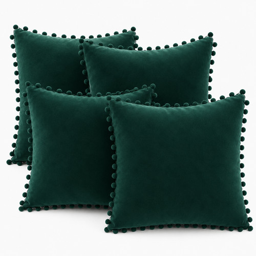 Modern velvet pom - modern,