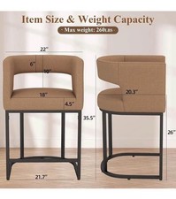 Acacia Wood Bar Chairs