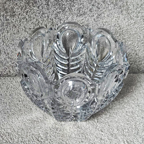 Vintage art deco glass bowl - vintage,