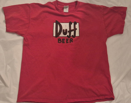 Duff beer shirt simpsons - duff,