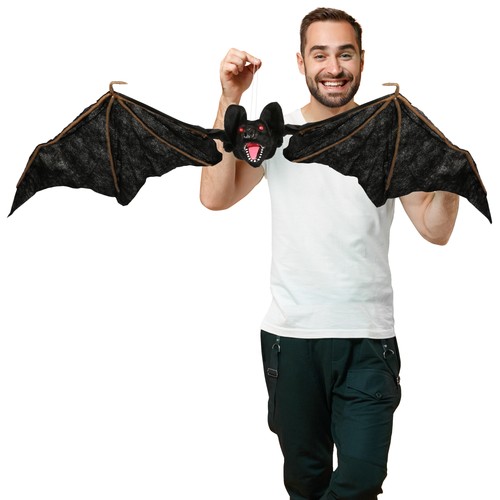 Animated bat 5ft - animated, led