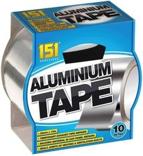 Exhaust Repair Tape 48mm x 10m Aluminium Foil Heat Proof for Leak & Duct