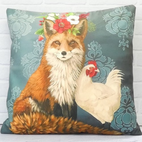 Fox chicken cushion cover - &,