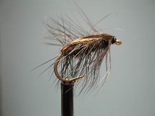 3 x BLACK BEETLE NYMPH TROUT