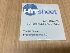 Hit Sheet 133 - Fisherman’s Friends, Tiffany Page, Lady Antebellum  - CD