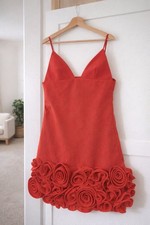Zara Red Party Dress Size M