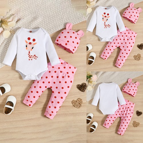 3pcs newborn baby girls romper - baby,