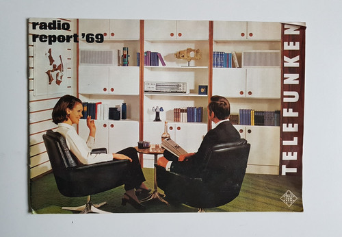Vtg telefunken radio report - telefunken,