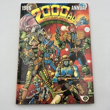 2000AD Annual 1986 Unclipped Judge Dredd Fleetway Vintage Hardcover