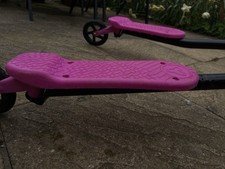 Y FLICKER A3 AIR SERIES PUSH SCOOTER ~ PINK/BLACK ~ FOLDABLE