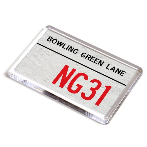 Fridge magnet bowling green - -,