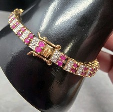 Gold Vermeil Over Solid 925