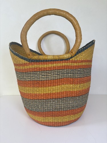 Shopping basket african bolga - shopping,