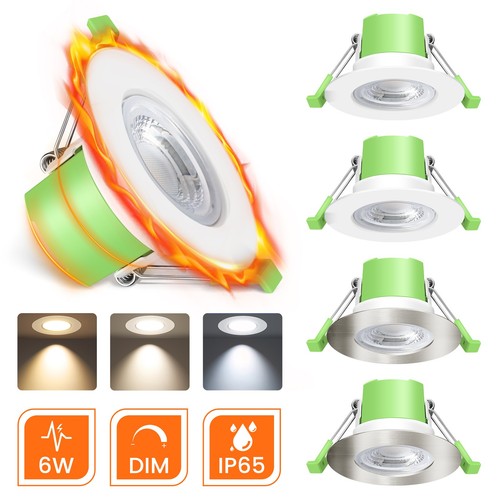 Fixed tilt fire rated led - fixed/tilt,