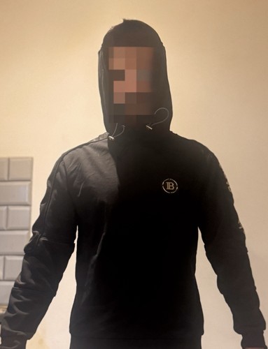 Balmain paris black monogram - balmain, b-monogram