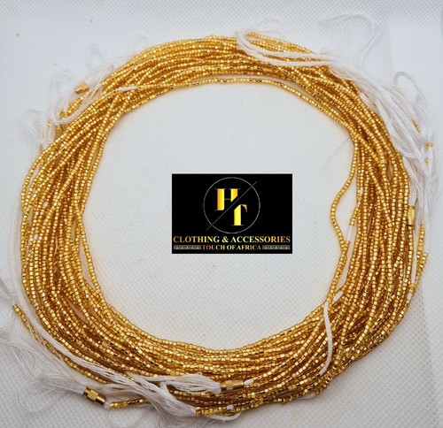 Tie waist beads belly - on,