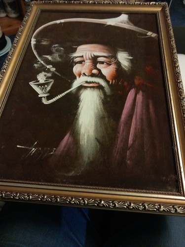 Painting black velvet - painting,