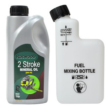 1 Litre Of 2 Stroke Oil & Fuel