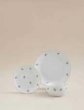White Bee Dinner Set 12 Piece