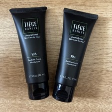 2 x Tiege Hanley PM Facial Moisturiser for Men | .75 oz (22ml) each 44ml Total