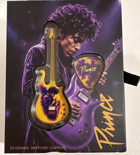 Prince copper guitar - guitar, &