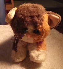 Vintage Tyco Kitty Kitty Baby Kittens Calico Kitten. With Whiskers. Purrs. VGC