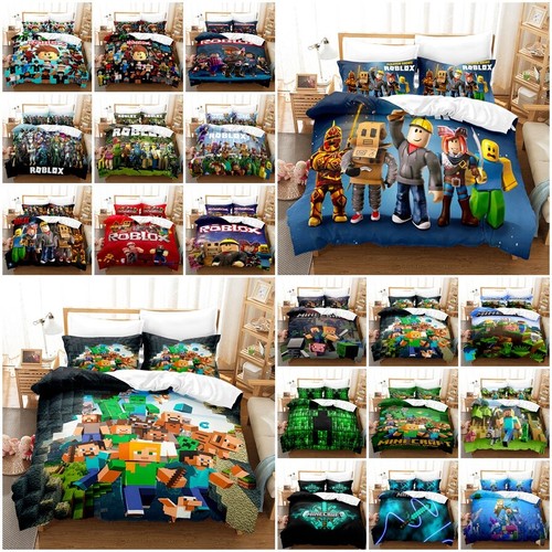 Kids 3droblox minecr duvet - kids,