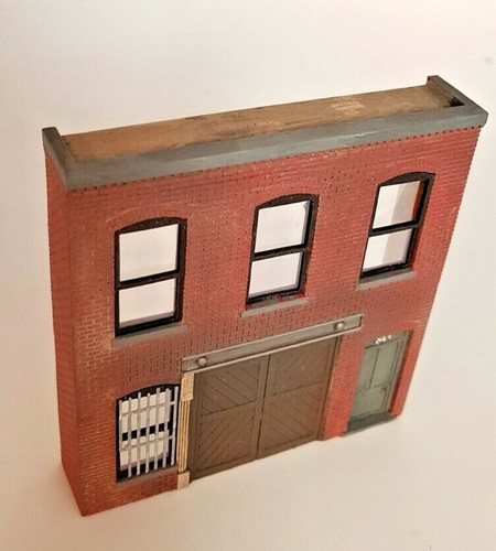 Low relief factory building - low, oo