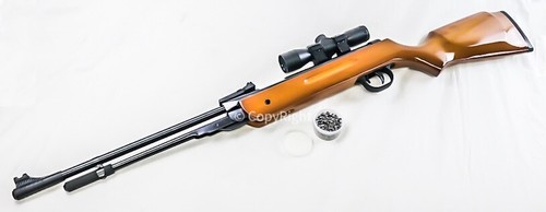 Air pellet gun rifle - air,